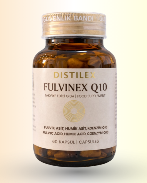Fulvinex Q10® Fulvik Asit, Humik Asit ve Koenzim Q10 İçeren 60 Kapsül Takviye Edici Gıda